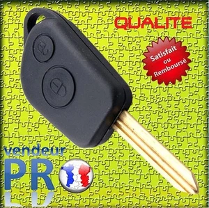 ★ GEHÄUSE / SCHLÜSSELHÜLLE FERNBEDIENUNG PLIP CITROEN BERLINGO SAXO XSARA PICASSO ★ - Bild 1 von 1