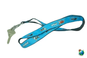 Australian Shepherd Lanyard Key & Badge Holder - Picture 1 of 1