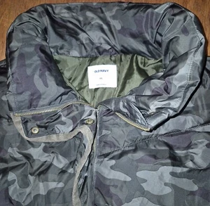 Old Navy Camo Quilted Utility Puffer Jacket Women’s 2X - Picture 1 of 4