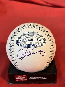 ALEX RODRÍGUEZ AUTOGRAFIADO FIRMADO 2008 ALL STAR GAME BÉISBOL YANKEES CERTIFICADO DE AUTENTICIDAD - Imagen 1 de 2