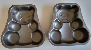 Backformen, Bärchen Form, 2er Set/ 2 Stck. , Metall, Beschichtet, NEU    UVP 15€ - Bild 1 von 6