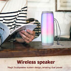 LED Wireless Soundbox Wasserdicht Bluetooth-kompatibel FM Radio Unterstützung TF Karte