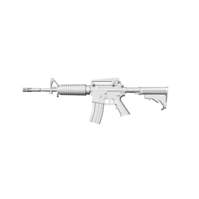 SSMODEL SSG48206 1/48 Military Model Kit US M4 Automatic Rifle - Image 1 of 3