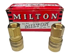Milton 715 1/4" FNPT M Style Kupplung 2er Pack - Bild 1 von 5