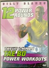 Billy Blake Twelve 1-minute Tae Bo Power Workouts (Good Times, 2004) SEALED DVD