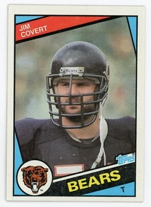 1984 Topps Jim Covert Rookie RC #222 Bears NM - Picture 1 of 1