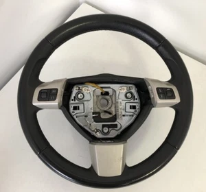 VAUXHALL ASTRA H MULTIFUNCTION STEERING WHEEL FACELIFT LEATHER SILVER - Picture 1 of 4