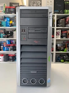 COMPUTER TOWER FUJITSU CELSIUS W360 / CORE 2 DUO / WIN XP / NVIDIA / 2 x HDD - Bild 1 von 12