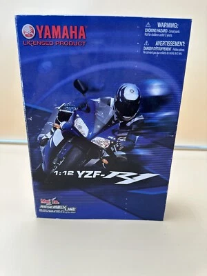 Maisto 1:12 YAMAHA YZF - R1 Negro/Rojo Montar Modelo Moto Nuevo En Caja Foto 1 de 4