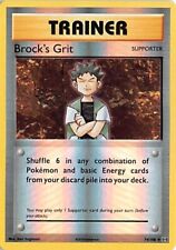  Evolutions, Brock's Grit Reverse Holo (Light Play)	p2-27090