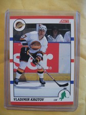 1990-91 Score Vladimir Krutov RC Rookie #273 Vancouver Canucks