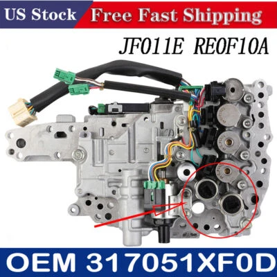 Cuerpo de válvula de transmisión CVT para Nissan Sentra 2007-2012 2,0 L / 2,5 L 317051Xf0D Foto 1 de 4
