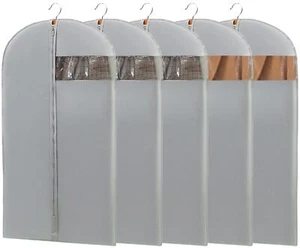 43" Garment Bag Mens Suit Bags for Closet Storage and Travel Garment Bags for... - Picture 1 of 6