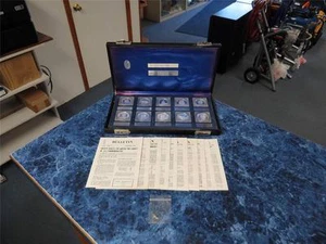 Chase Commemorative Society Silver (.999) Proof Set – The First Ten w/Case & Key - Picture 1 of 1