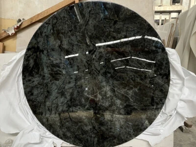 Labradorite Table Top / Console Labradorite Gems Stone Table Top for Coffee Slab - Image 1 of 4