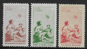 Switzerland stamps 1913 Zst Pro Juventute Forerunner I-IIII MLH VF 