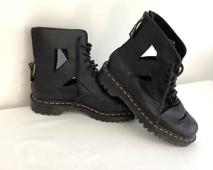 Dr Martens Black Cut Out Katrina Boots UK Size 5 - Picture 1 of 8
