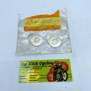 NOS SUZUKI 09181-10013 SHIM 2 PACK OEM - Picture 1 of 2