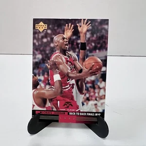 Tarjeta Michael Jordan Mr. June Back To Back Finales MVP MJ6 - Mazo Superior NBA 1992 - Imagen 1 de 5