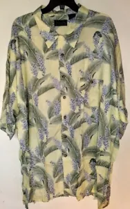 NUEVA CAMISA HAWAIANA PALMS & FLORES DE SCANDIA WOODS S, M, 2XL o 3XL - Imagen 1 de 2