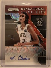Nic Claxton 2019-20 Prizm Choice Sensational Signatures Auto Rookie Card 