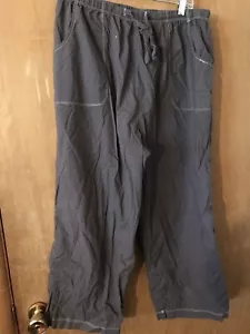 Fresh Produce Brown Cotton Capris Size 18 - Picture 1 of 2