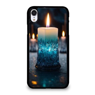 Чехлы с замороженной свечой для iPhone 11 12 13 14 15 Pro Max Plus - Изображение 1 из 4