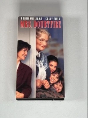 Mrs. Doubtfire VHS 1993 Comedy Robins Williams Sally Field 20th Fox Century - Image 1 of 4