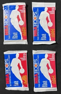 1989 NBA HOOPS PACKS, STAR LOT: MALONE, STOCKTON, EWING, OAKLEY - Bild 1 von 2