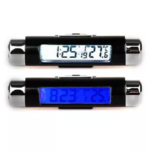 Digital LCD Electronic Clock Date Time- Calendar Table Car Dashboard Small Clock - Picture 1 of 10
