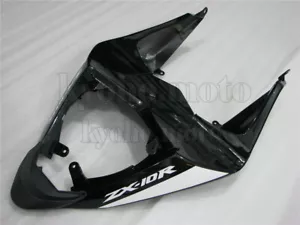 Carenado trasero negro blanco adecuado para 2008 2009 2010 Ninja ZX10R ABS plástico aB - Imagen 1 de 1