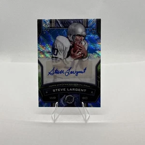 Topps Resurgence Steve Largent 2024 automático Blue Surge/99 RS-SL Seahawks Salón de la fama - Imagen 1 de 3