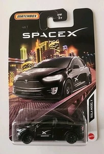 Caja de cerillas 2024 #75 Tesla Modelo X BLACK SPACEX FSC Envío gratuito - Imagen 1 de 2