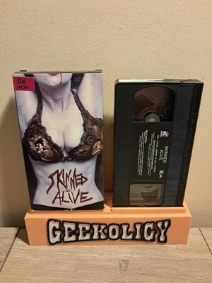 Skinned Alive VHS (2002 Shadow Entertainment) Rare Gore Horror - Image 1 of 4
