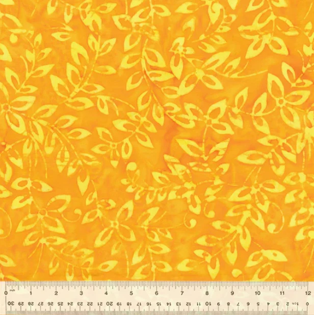 Splash Beanstalk Batik Org tela amarilla 434Q-2 antología Windham algodón por yarda Foto 1 de 1
