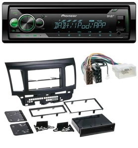 Pioneer USB MP3 DAB AUX CD Autoradio für Mitsubishi Evo Lancer (ab 2008) - Bild 1 von 7