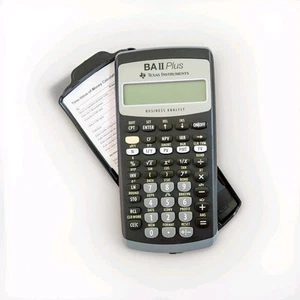 Texas Instruments BA II Plus Professional Financial Calculator New Battery - Picture 1 of 8