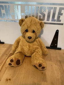 Aurora World Teddy Bear WOE Plush Golden Brown Sad Eyes 18 Inch Comfort Stuffed - Picture 1 of 4