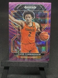 Sale Cade Cunningham 2022 Draft Picks Prizm  #6 Purple Wave SP 🔥Oklahoma - Picture 1 of 2