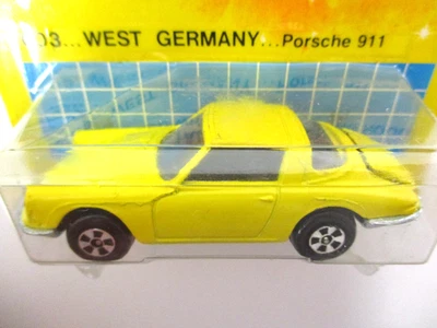 ERTL - АВТОМОБИЛИ МИРА - PPORSCHE 911 КУПЕ (ЖЕЛТЫЙ) - 1/64 ЛИТОЙ - Изображение 1 из 4