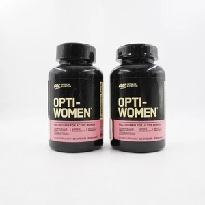 Optimum Nutrition Opti-Women Multivitamin for Active Women - Capsules Lot of 2 - Picture 1 of 3