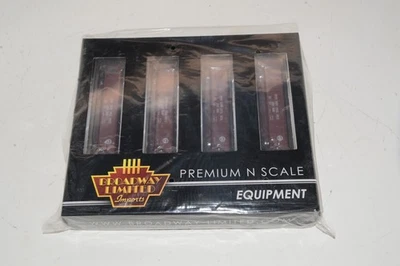 BROADWAY LIMITED ESCALA N #3165 H-32 TOLVA CUBIERTA PRR ROJO con PRR 4 PAQUETE A NOS Foto 1 de 3