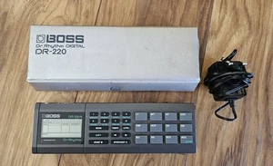 Boss Dr Rhythm DR-220 Digital Drum Machine With Power Supply - Working - Picture 1 of 8