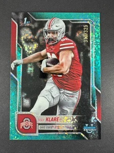 Bowman Chrome U 2025 - Max Klare #59 - 1st Bowman Aqua Mini Diamond/325 - Imagen 1 de 2