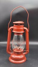 Vintage Red Kerosene Lamp