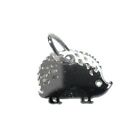 925 Sterling Silver HEDGEHOG Charm 12mm (charm, pendant, wholesale finding)