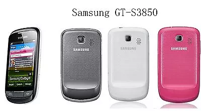 Wholesale Samsung S3850 Corby II Capacitive 3.2" Touch Screen WIFI Cell Phone - Image 1 of 3