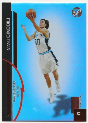 2005 Topps Pristine #86 Manu Gindbili uncirculated 156/325 SPURS - Image 1 of 2