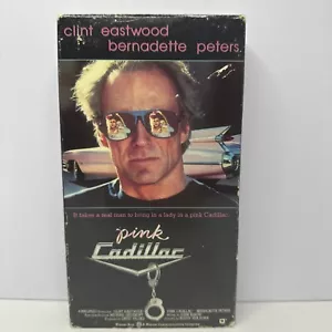 Pink Cadillac VHS Clint Eastwood 1989 Former Rental Excellent Condition Tested** - Picture 1 of 3