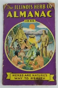 1940 Illinois Herb Company ALMANAC Illustrated - Great Read!! - Bild 1 von 4